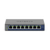 NETGEAR GS108Ev4 Non-géré L2/L3 Gigabit Ethernet (10/100/1000) Gris